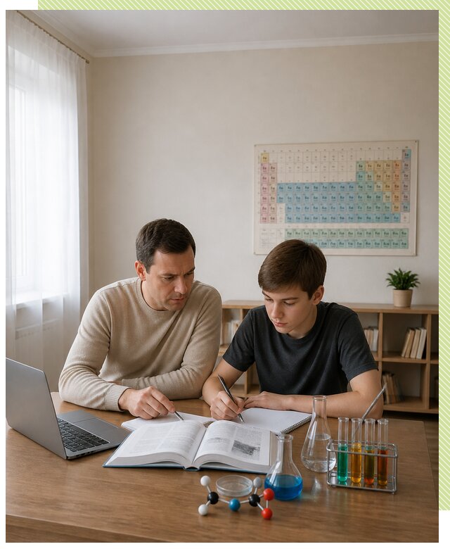 Репетитор по химии 8 класс в Рыбинске по цене от 1249 р. | Репетитор-Рбн